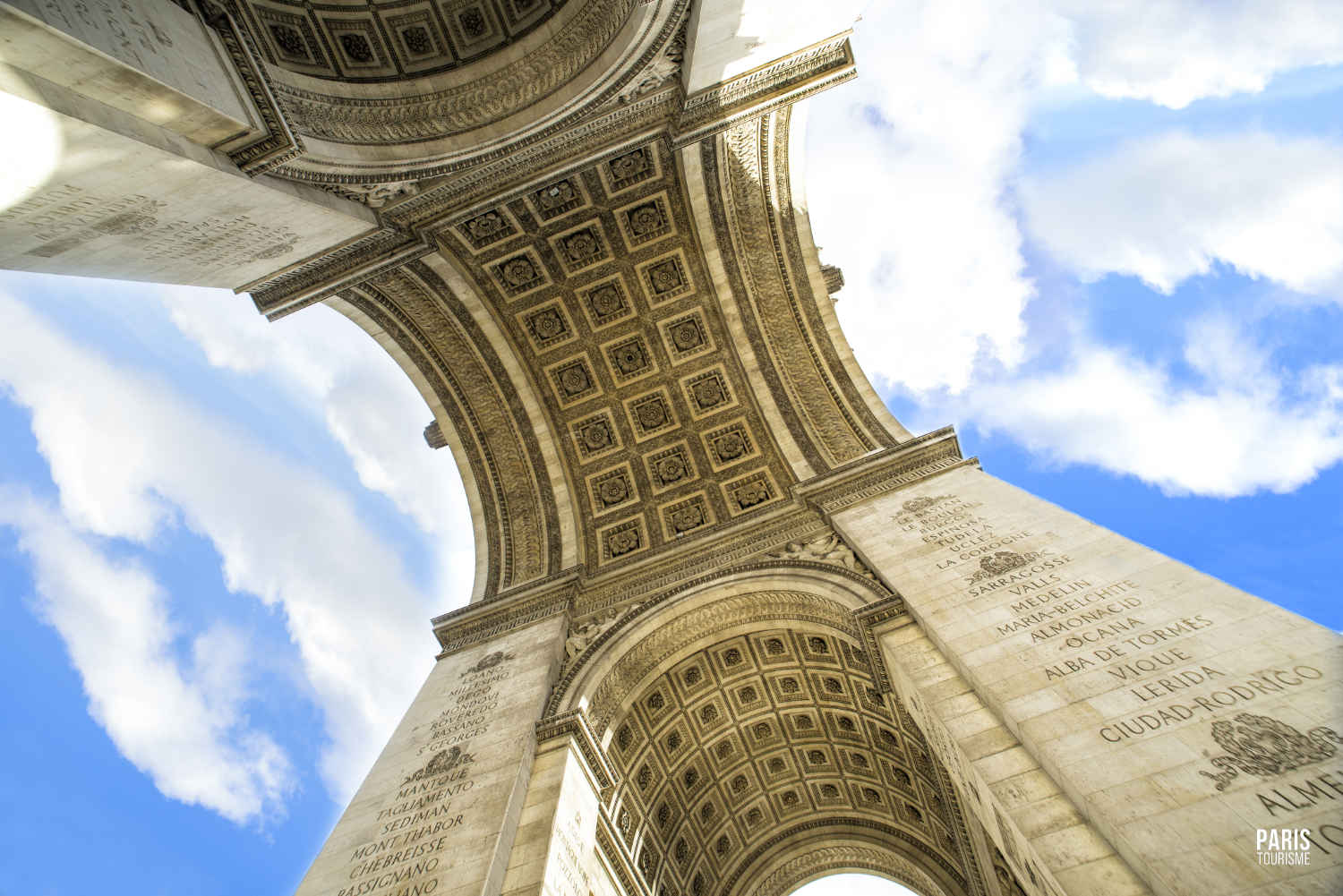 L'Arc de Triomphe de l'Étoile édifié par l'Empereur Napoléon I 
